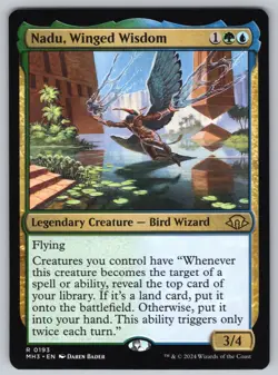 Nadu, Winged Wisdom R Prerelease Cards #193 NM Normal - Image 1