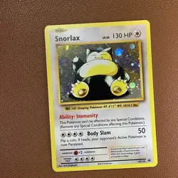 Pokemon TCG Snorlax XY179 Ultra Rare Holo Black Star Promo Card - Image 1