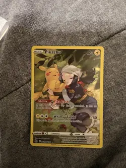 Pokemon Pikachu TG05/TG30 Lost Origin Trainer Gallery Holo Card Full Art - Image 1