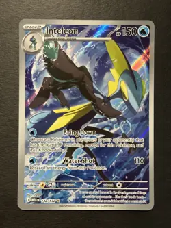 Inteleon 142/132 | Mega Evolution | Illustration Rare Pokemon Card | NM - Image 1