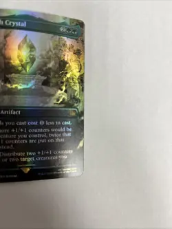 The Earth Crystal Borderless Foil Card #0342 MTG LP - Image 2