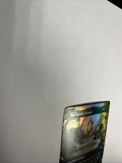 The Earth Crystal Borderless Foil Card #0342 MTG LP - Image 4