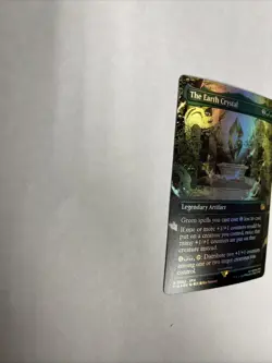 The Earth Crystal Borderless Foil Card #0342 MTG LP - Image 5