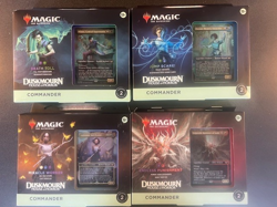 Magic The Gathering Duskmourn House of Horror Commander Deck Set of 4 New Sealed - Image 1