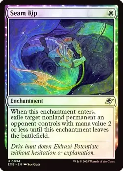 MTG - Seam Rip - Foil - Edge of Eternities - Magic the Gathering - Image 1