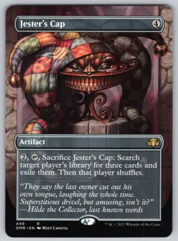 Jester's Cap (Borderless) R Dominaria Remastered #449 NM Normal - Image 1