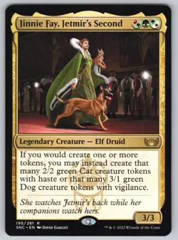 Jinnie Fay, Jetmir's Second R Streets of New Capenna #195 NM Normal - Image 1