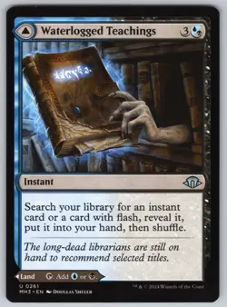 Waterlogged Teachings U Modern Horizons 3 #261 NM Normal - Image 1