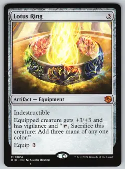 Lotus Ring M Outlaws of Thunder Junction: The Big Score #24 NM Normal - Image 1