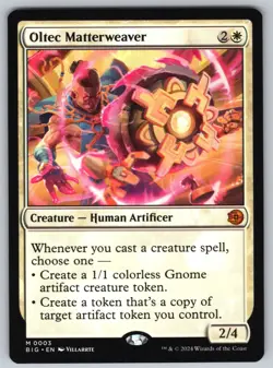 Oltec Matterweaver M Outlaws of Thunder Junction: The Big Score #3 NM Normal - Image 1