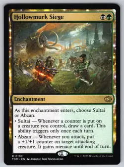 Hollowmurk Siege R Tarkir: Dragonstorm #192 NM Normal - Image 1