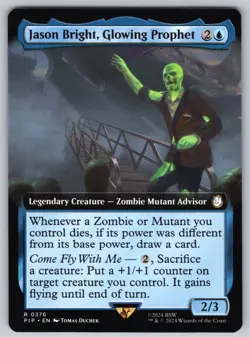 Jason Bright, Glowing Prophet (Extended Art) R Universes Beyond: Fallout #376 NM - Image 1