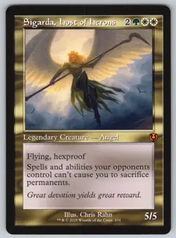 Sigarda, Host of Herons (Retro Frame) M Innistrad Remastered #434 NM Normal - Image 1