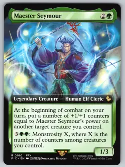 Maester Seymour (Extended Art) R Commander: FINAL FANTASY #160 NM Normal - Image 1