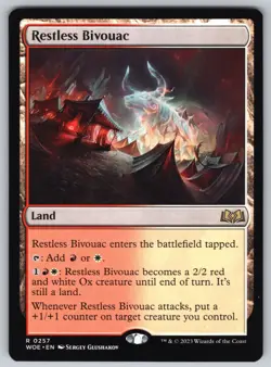 Restless Bivouac R Wilds of Eldraine #257 NM Normal - Image 1