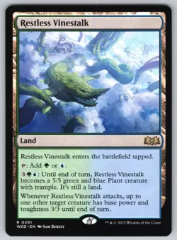 Restless Vinestalk R Wilds of Eldraine #261 NM Normal - Image 1