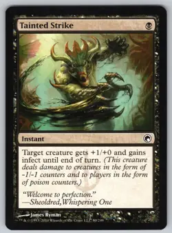 Tainted Strike C Scars of Mirrodin #80 NM Normal - Image 1