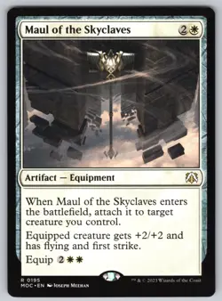 Maul of the Skyclaves R Commander: March of the Machine #195 NM Normal - Image 1