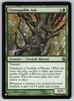 Unstoppable Ash R Morningtide #137 NM Normal - Image 1