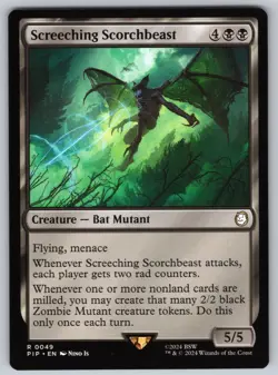 Screeching Scorchbeast R Universes Beyond: Fallout #49 NM Normal - Image 1