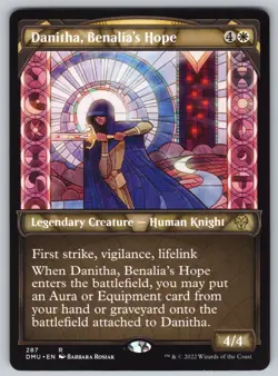 Danitha, Benalia's Hope (Showcase) R Dominaria United #287 NM Normal - Image 1
