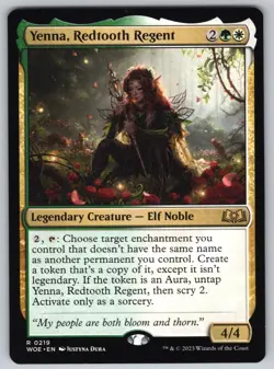 Yenna, Redtooth Regent R Wilds of Eldraine #219 NM Normal - Image 1