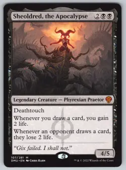 Sheoldred, the Apocalypse M Dominaria United #107 NM Normal - Image 1