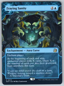 Fraying Sanity R Wilds of Eldraine: Enchanting Tales #19 NM Normal - Image 1