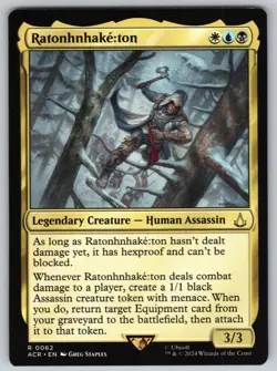 Ratonhnhake:ton R Universes Beyond: Assassin's Creed #62 NM Normal - Image 1