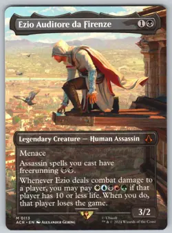 Ezio Auditore da Firenze (Borderless) M Universes Beyond: Assassin's Creed #113 - Image 1