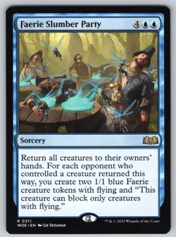 Faerie Slumber Party R Wilds of Eldraine #311 NM Normal - Image 1