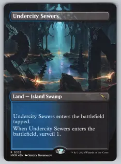 Undercity Sewers (Borderless) R Murders at Karlov Manor #332 NM Normal - Image 1