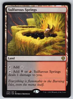 Sulfurous Springs R Dominaria United #256 NM Normal - Image 1