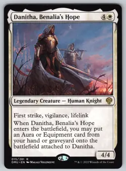 Danitha, Benalia's Hope R Dominaria United #15 NM Normal - Image 1