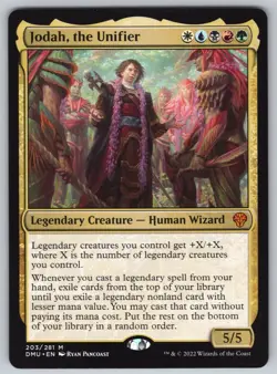 Jodah, the Unifier M Dominaria United #203 NM Normal - Image 1
