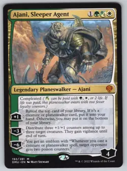 Ajani, Sleeper Agent M Dominaria United #192 NM Normal - Image 1