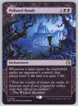 Polluted Bonds R Wilds of Eldraine: Enchanting Tales #34 NM Normal - Image 1