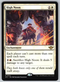 High Noon R Outlaws of Thunder Junction #15 NM Normal - Image 1