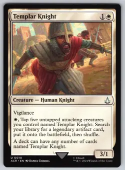 Templar Knight U Universes Beyond: Assassin's Creed #10 NM Normal - Image 1