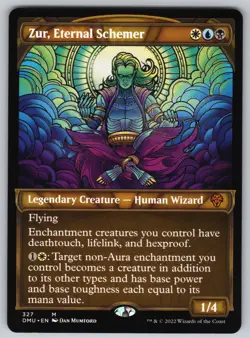 Zur, Eternal Schemer (Showcase) M Dominaria United #327 NM Normal - Image 1