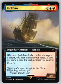 Jackdaw (Extended Art) R Universes Beyond: Assassin's Creed #167 NM Normal - Image 1