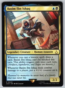 Basim Ibn Ishaq R Universes Beyond: Assassin's Creed #49 NM Normal - Image 1