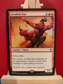 Fiendish Duo - Murders at Karlov Manor Commander - NM - Mythic - MTG - Image 1