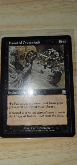 Magic The Gathering / Haunted Crossroads / NM / Uncommon - Image 1