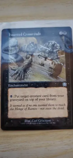 Magic The Gathering / Haunted Crossroads / NM / Uncommon - Image 2