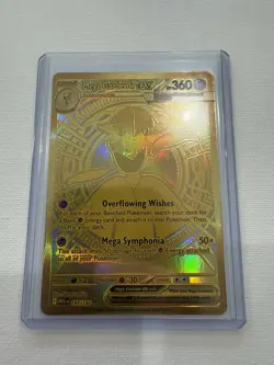 Pokemon TCG Mega Gardevoir EX 187/132 Me01: Mega Hyper Rare Holo Full Art - Image 1