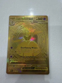 Pokemon TCG Mega Gardevoir EX 187/132 Me01: Mega Hyper Rare Holo Full Art - Image 3