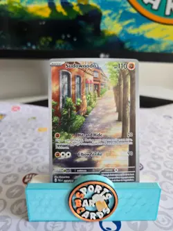 Pokemon TCG Sudowoodo 219/193 Sv02: Paldea Evolved Holo Illustration Rare - Image 2