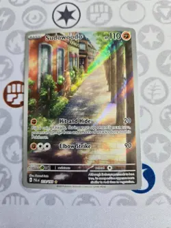 Pokemon TCG Sudowoodo 219/193 Sv02: Paldea Evolved Holo Illustration Rare - Image 3
