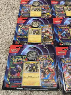 Pokemon TCG Mega Evolution & Phantasmal Flames Raikou 2-Pack Blister Lot Of 10 - Image 3